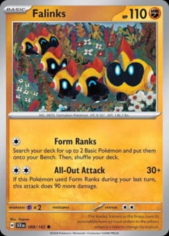 Stellar Crown Falinks #88 card