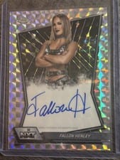 2026 Topps Chrome WWE NXT Autographs Fallon Henley #NXT-FAL card