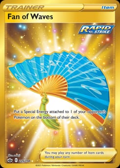 Chilling Reign Fan of Waves #226 card