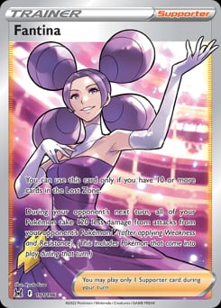2022 Lost Origin Fantina #191 card