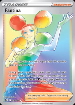 Lost Origin Fantina #206 card