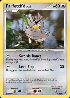 Secret Wonders Farfetch'd #49 card