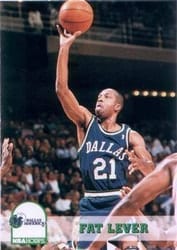 1993-94 Hoops Base Set Fat Lever #322 card