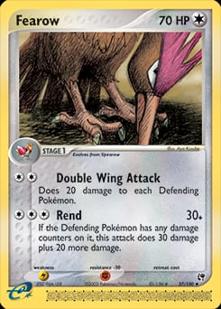 2003 Sandstorm Fearow #37 card