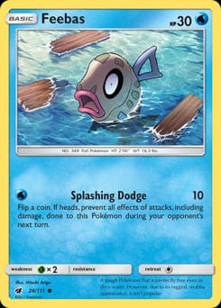Crimson Invasion Feebas #26 card
