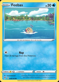 Darkness Ablaze Feebas #38 card