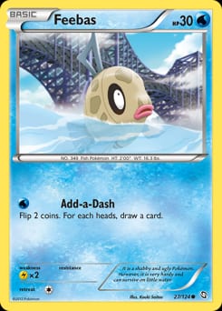 2012 Dragons Exalted Feebas #27 card
