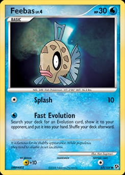 Great Encounters Feebas #67 card
