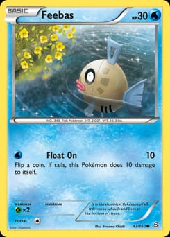 Primal Clash Feebas #43 card