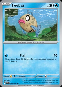 2024 Twilight Masquerade Feebas #49 card