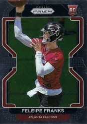 2021 Panini Prizm Base Set Feleipe Franks #398 card
