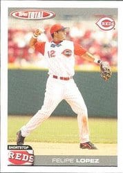 2004 Topps Total Base Set Felipe Lopez #272 card