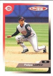 2005 Topps Total Base Set Felipe Lopez #87 card