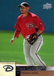 2009 Upper Deck Base Set Felipe Lopez #983 card