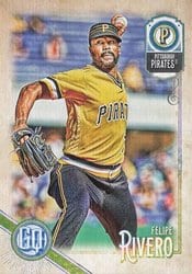 2018 Topps Gypsy Queen Base Set Felipe Rivero #31 card
