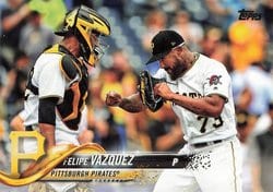 2018 Topps Update Base Set Felipe Vazquez #US26 card