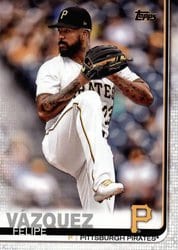 2019 Topps Base Set Felipe Vázquez #194 card