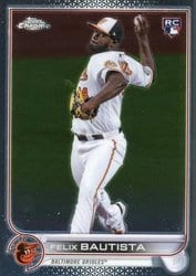 2022 Topps Chrome Update Base Set Felix Bautista #USC189 card