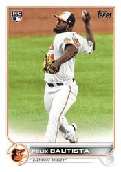 2022 Topps Update Base Set Felix Bautista #US225 card