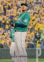 2018 Stadium Club Base Set Felix Hernandez #252 card