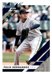 2019 Donruss Base Set Felix Hernandez #84 card
