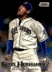 2019 Stadium Club Base Set Felix Hernandez #209 card