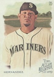 2019 Topps Allen & Ginter Base Set Felix Hernandez #57 card