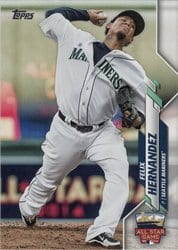 2020 Topps Update Base Set Felix Hernandez #U-85 card
