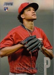 2018 Stadium Club Base Set Felix Jorge #82 card