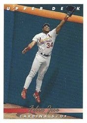 1993 Upper Deck Base Set Felix Jose #156 card