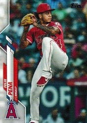 2020 Topps Update Base Set Felix Pena #U-18 card