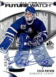 2020-21 SP Signature Edition Legends Base Set Felix Potvin #369 card