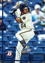 2022 Bowman Heritage Prospects Felix Valerio #BHP-7 card