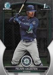 2023 Bowman Chrome Prospects Felnin Celesten #BCP-156 card