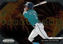 2024 Panini Prizm Fireworks Felnin Celesten #20 card