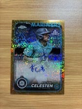 2024 Topps Pro Debut Chrome Autographs Felnin Celesten #PDC-99 card