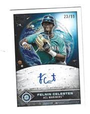 2024 Topps Pro Debut Future Cornerstones Autographs Felnin Celesten #FCA-FC card