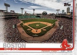 2019 Topps Base Set Fenway Park #160 card