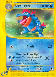 Expedition Base Set Feraligatr #46 card