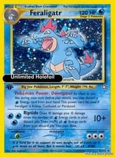 Neo Genesis Feraligatr #5 card
