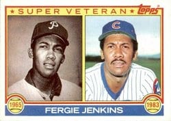 1983 Topps Base Set Fergie Jenkins #231 card