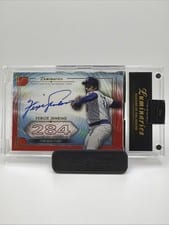 2024 Topps Luminaries Masters of the Mound Autographs Fergie Jenkins #MOM-FJ card