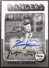 2025 Topps Shoebox Treasures Base Autographs Fergie Jenkins #57A card