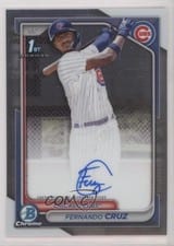 2024 Bowman Chrome Prospects Autographs Fernando Cruz #CPA-FC card