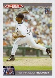 2004 Topps Total Base Set Fernando Rodney #606 card
