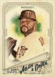 2018 Topps Allen & Ginter Base Set Fernando Rodney #209 card
