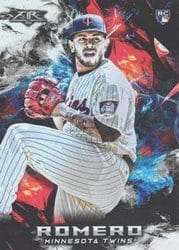 2018 Topps Fire Base Set Fernando Romero #171 card