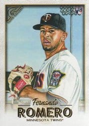 2018 Topps Gallery Base Set Fernando Romero #87 card