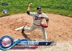 2018 Topps Update Base Set Fernando Romero #US174 card