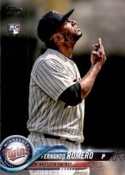 2018 Topps Update Base Set Fernando Romero #US174b card